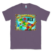 Lavender au somesaurus rex Classic Tee - BarkalooDesign