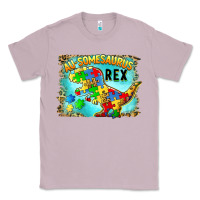 Lilac au somesaurus rex Classic Tee - BarkalooDesign