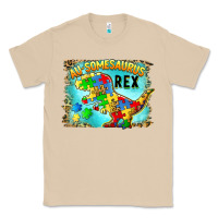 Mushroom au somesaurus rex Classic Tee - BarkalooDesign