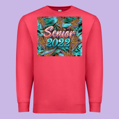 Senior 2022 Tumbler Premium Sweatshirt Designed By Barkaloodesign