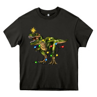 Asphalt tree rex christmas Heavy Core Tee - Zillion Design Studio