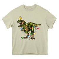 Mossy tree rex christmas Heavy Core Tee - Zillion Design Studio