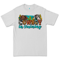 Dove Grey cowboy in training Premium Tee - Zillion Design Studio