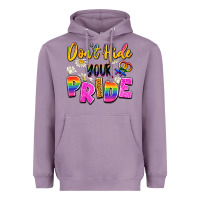 Lavender don't hide your pride Heavyweight Hoodie - Artiststas