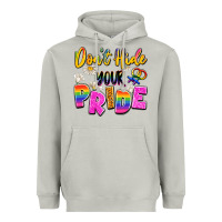 Moon Dust don't hide your pride Heavyweight Hoodie - Artiststas