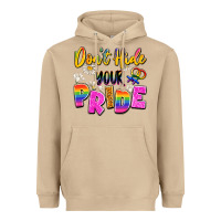 Mushroom don't hide your pride Heavyweight Hoodie - Artiststas