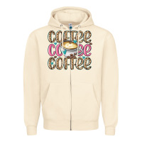 Sandshell coffee coffee coffee Zipper Hoodie - MaliasSmallBusiness