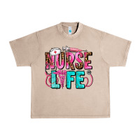 French Oak nurse life Urban Heavy Tee - AdoDesignShop
