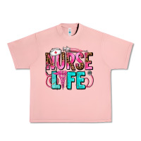 Salmon nurse life Urban Heavy Tee - AdoDesignShop