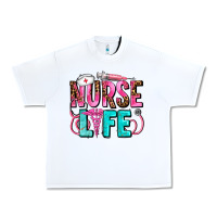White nurse life Urban Heavy Tee - AdoDesignShop