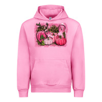 Fuchsia Pink cancer pumpkins Urban Hoodie - CowGirlArtShop
