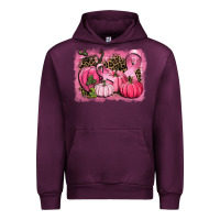 Mauve Wine cancer pumpkins Urban Hoodie - CowGirlArtShop