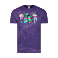 Cloud Purple turtle coffee cups Vintage Tee - Jasminsmagicworld