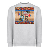 Heather Grey western usa soldier love tumbler Heavyweight Sweatshirt - Artiststas