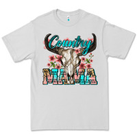 Dove Grey country mama Premium Tee - Zillion Design Studio