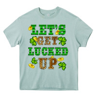 Arona st patricks day lets get lucked up Heavy Core Tee - RanaPortraitStore