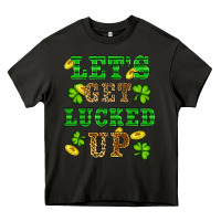 Asphalt st patricks day lets get lucked up Heavy Core Tee - RanaPortraitStore