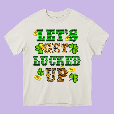 Heavy Core Tee st patricks day lets get lucked up