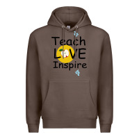 Coffee Teach Love Inspire Premium Hoodie - Bettercallsaul