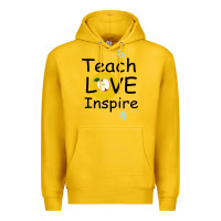 Lemon Teach Love Inspire Premium Hoodie - Bettercallsaul