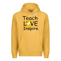 Mustard Teach Love Inspire Premium Hoodie - Bettercallsaul