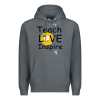 Rock Teach Love Inspire Premium Hoodie - Bettercallsaul