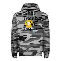 Slate Camo Teach Love Inspire Premium Hoodie - Bettercallsaul