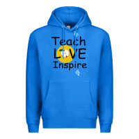 True Royal Teach Love Inspire Premium Hoodie - Bettercallsaul
