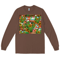 Chestnut feliz navidad merry christmas cactus tumbler Long Sleeve Tee - Jasminsmagicworld
