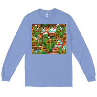 Colony Blue feliz navidad merry christmas cactus tumbler Long Sleeve Tee - Jasminsmagicworld