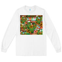 White feliz navidad merry christmas cactus tumbler Long Sleeve Tee - Jasminsmagicworld