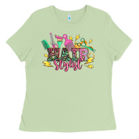 Matcha hair stylist Ladies Tee - texasbilliewilder