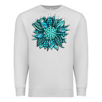 Dove Grey winter sunflower Premium Sweatshirt - Jasminsmagicworld