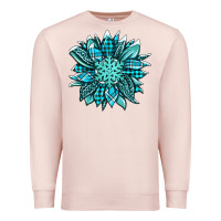 Pale Pink winter sunflower Premium Sweatshirt - Jasminsmagicworld