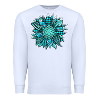 White winter sunflower Premium Sweatshirt - Jasminsmagicworld