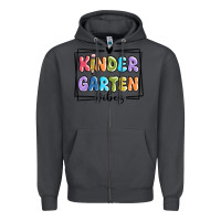 Smoke kinder garten vibes Zipper Hoodie - MaliasSmallBusiness