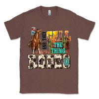 Chestnut and they call the thing rodeo Classic Tee - NancyCooperArtShop