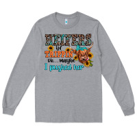 Heather Grey heifers be trippin ok maybe i pushed her Long Sleeve Tee - JahusDesignShop