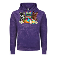 Cloud Purple western rabbits Vintage Hoodie - AdoDesignShop