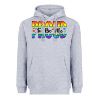 Heather Grey proud to be me Heavyweight Hoodie - Artiststas