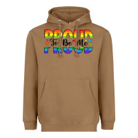 Toasted Coconut proud to be me Heavyweight Hoodie - Artiststas