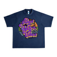 Navy bad witch vibes Urban Heavy Tee - JahusDesignShop