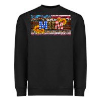 Black soldier mom license  plate Heavyweight Sweatshirt - Artiststas
