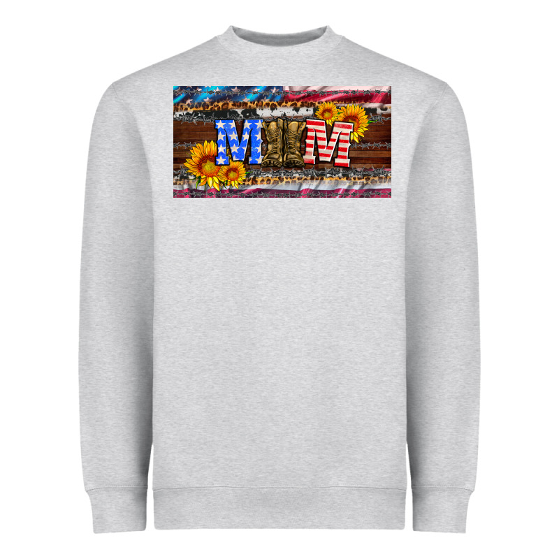 Soldier Mom License  Plate Heavyweight Sweatshirt by Artiststas | Teevron