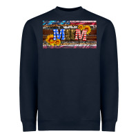 Navy soldier mom license  plate Heavyweight Sweatshirt - Artiststas