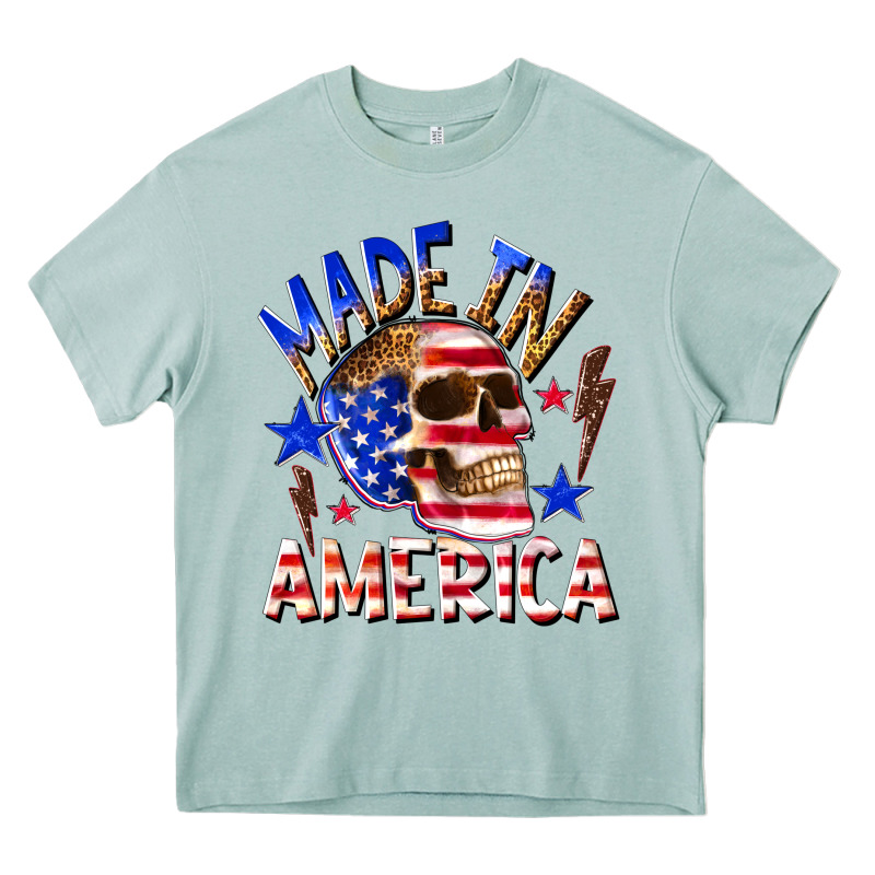 Made In America Heavy Core Tee by texasbilliewilder | Teevron