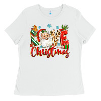 White love christmas Ladies Tee - Zillion Design Studio