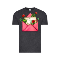 Vintage Black pink letter Vintage Tee - AdoDesignShop