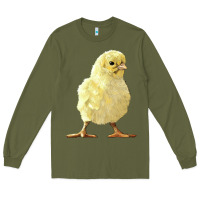 Army Green Chick Long Sleeve Tee - LillyAllenDesigns