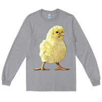 Heather Grey Chick Long Sleeve Tee - LillyAllenDesigns